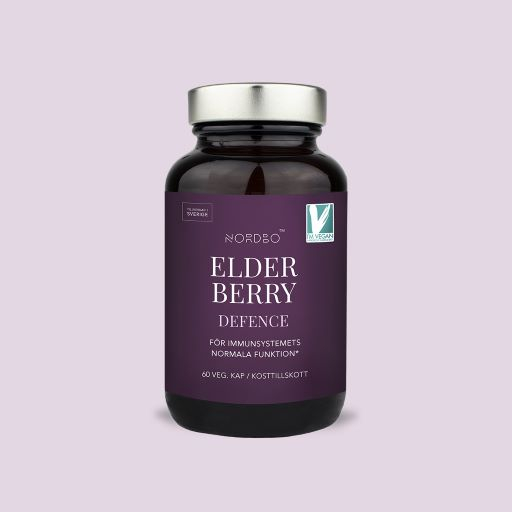 Elderberry Defence, Remediu impotriva racelii si gripei, 60 capsule, NORDBO [1]