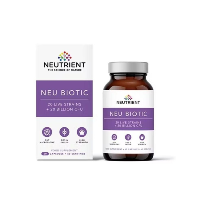 Neu Biotic Multi Strain Probiotic 20 miliarde (60 capsule), Neutrient [2]