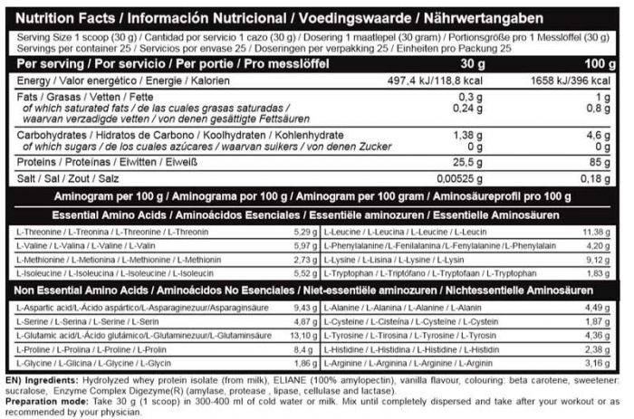 Whey Protein Muscle Optimization - Go Primal - Vanilie - 750g [2]