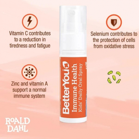 Immune Health Kids Oral Spray (25 ml), BetterYou [1]