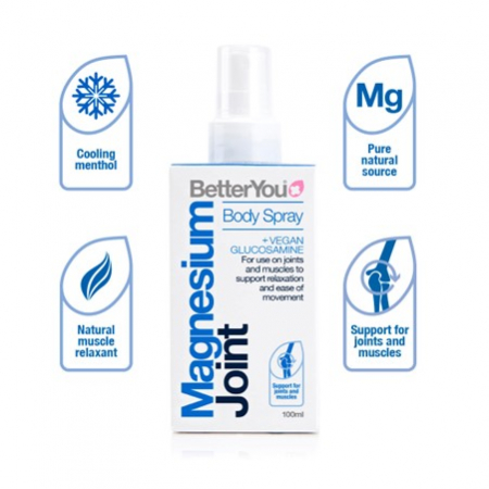 Magneziu Joint Body Spray 100ml BetterYou [1]