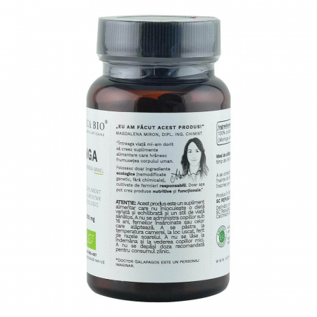 Moringa Ecologica din Israel (500 mg) Republica BIO, 120 tablete [1]