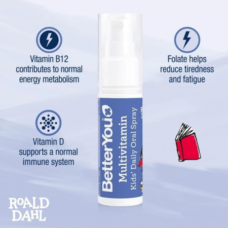 Multivitamin Kids Oral Spray (25 ml), BetterYou [1]