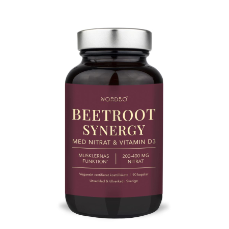 Vitamine si Minerale - Nordbo Beetroot Synergy 90 capsule