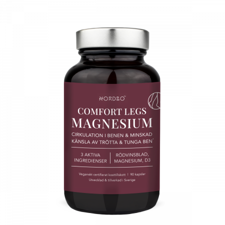 Vitamine si Minerale - Nordbo Comfort Legs Magnesium, 90 capsule