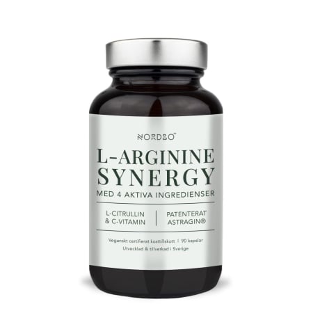 Vitamine si Minerale - NORDBO L-Arginine Synergy, 90 capsule