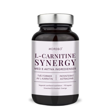 Vitamine si Minerale - NORDBO L-Carnitine Synergy, 90 capsule