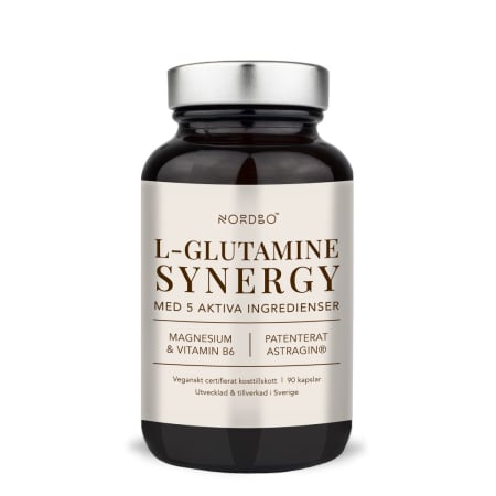 Vitamine si Minerale - NORDBO L-Glutamine Synergy, 90 capsule