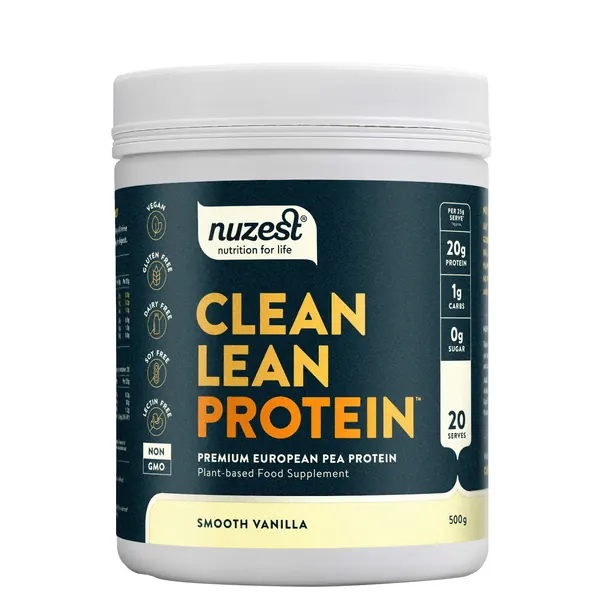 Promotii - Nuzest Clean Lean Protein Smooth Vanilla – proteină vegetală din mazăre