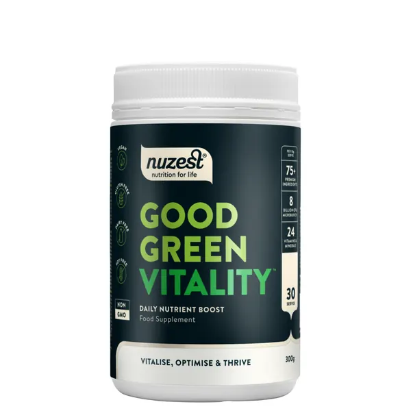 Nuzest Good Green Vitality – multivitamine, minerale și superalimente