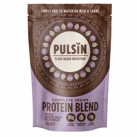 Proteine - Proteina Vegetala Pulsin, Aroma Ciocolata si Alune de Padure 280g