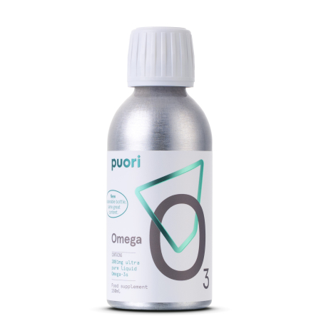 Vitamine si Minerale - Puori O3L – Omega 3 (ulei de peste concentrat si pur) - 150 ml