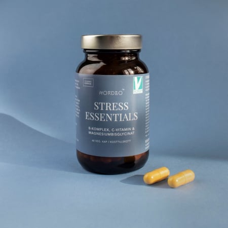 NORDBO Stress Essentials - B-Complex cu Vitamina C si Magneziu – 60 capsule [0]
