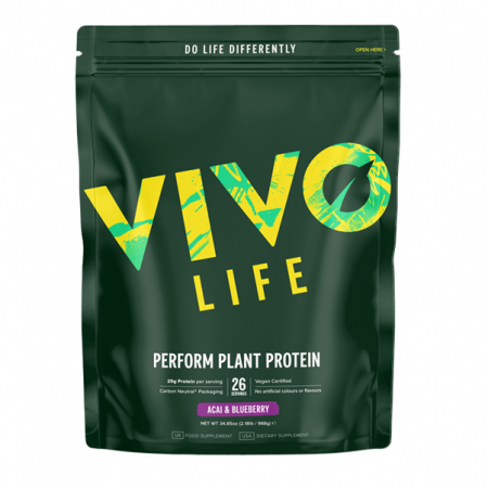 Proteine - Vivo Perform Proteine Vegetale & BCAA Acai si Afine