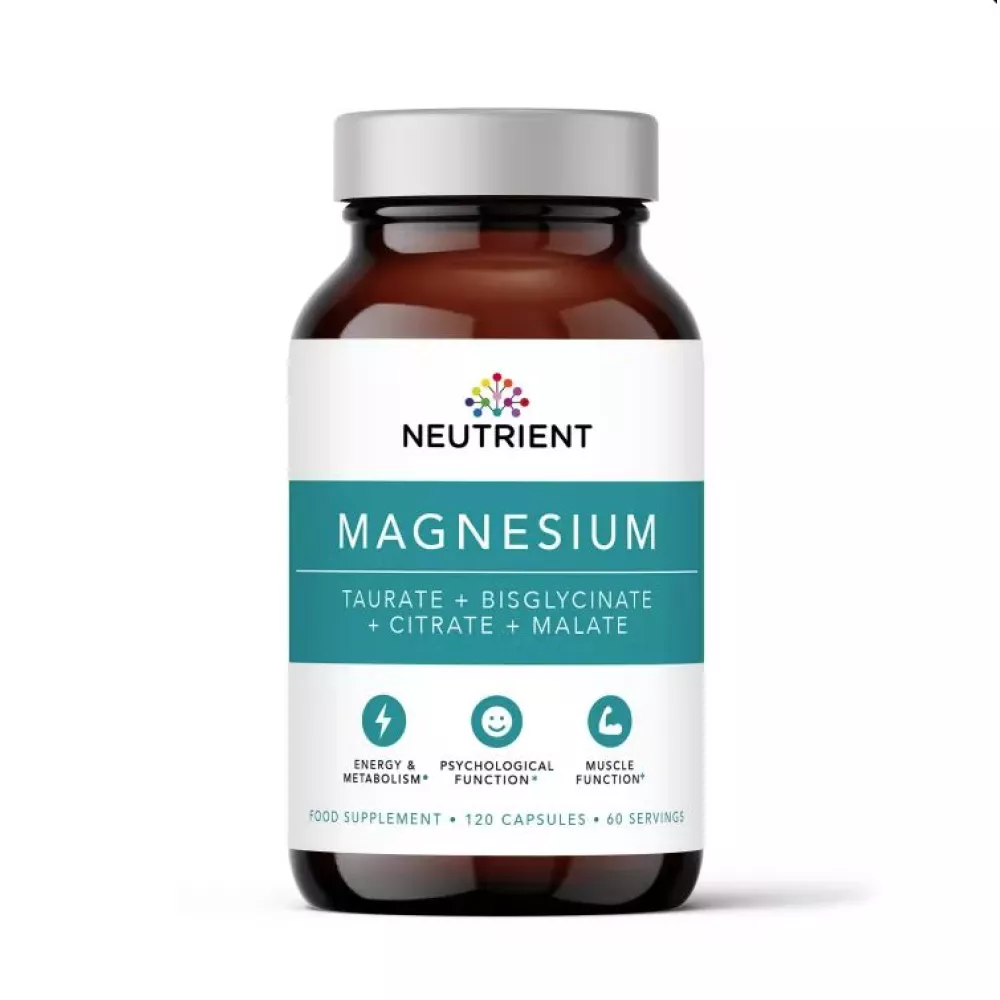 thumbnail image 2 of Magnesium 4000mg Complex – Bisglycinate/Malate/Citrate/Taurate – Vegan (90 Tabs) 2 of 6