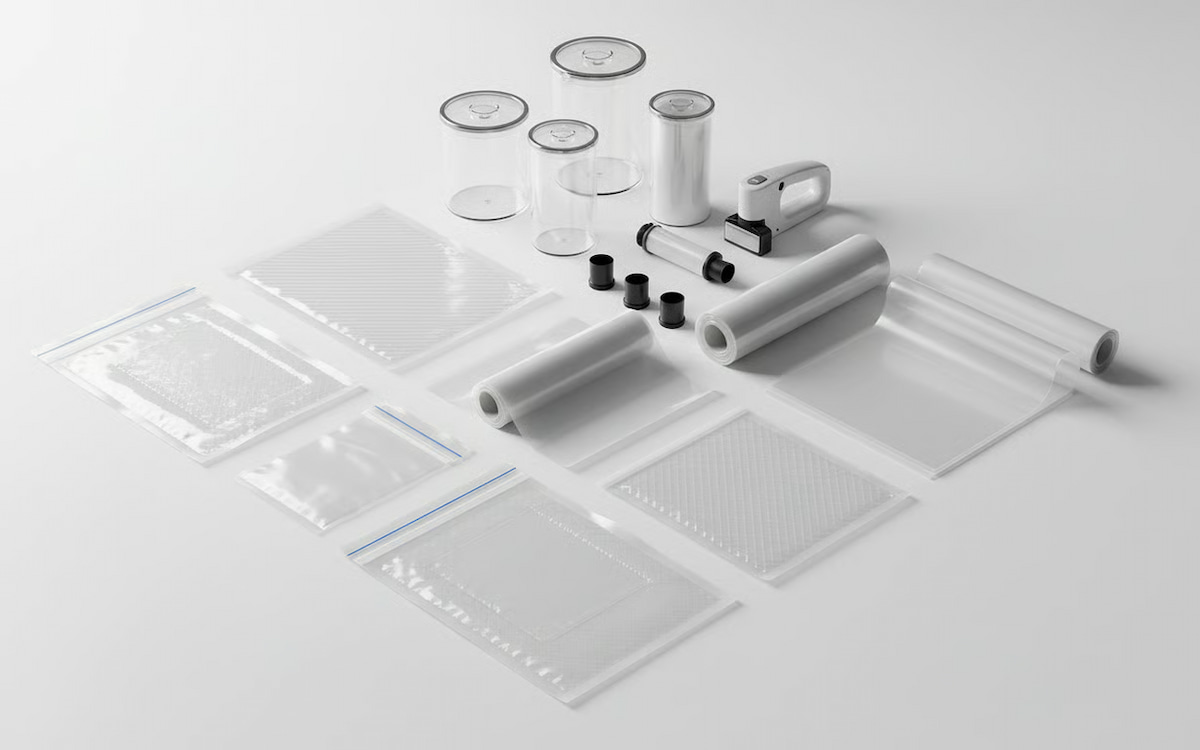 4 vidare alimente - Gama completa de pungi si accesorii pentru vidare