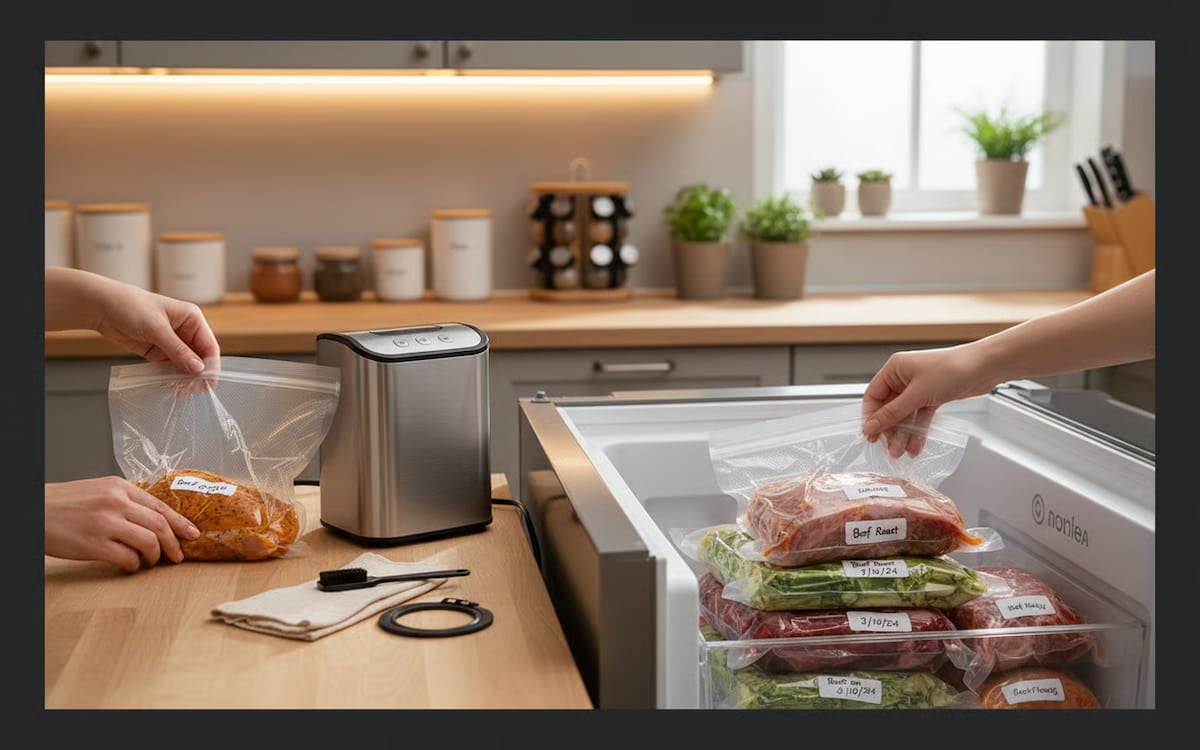 7 vidare alimente - Demonstratie practica a tehnicilor corecte de utilizare si organizare