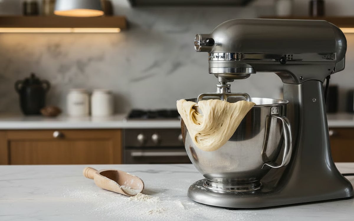 Aluatul de paine - ghid complet pentru framantarea perfecta cu ajutorul mixerului cu bol