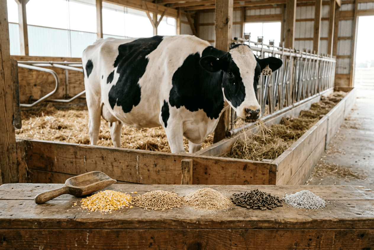 Reteta de uruiala pentru vaci: ingrediente si proportii pentru o hrana echilibrata