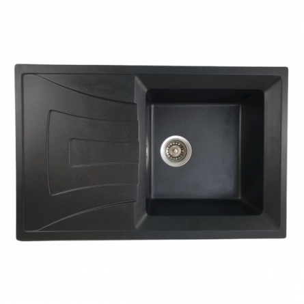 MIXXUS HB8104-G226 NEGRU, chiuveta bucatarie dreptunghiulara din granit [3]
