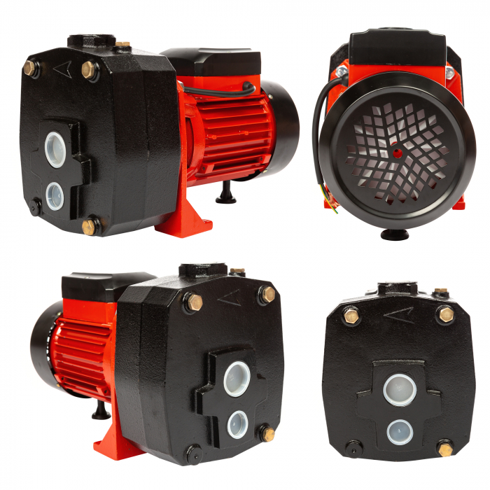 Pompa de suprafata cu ejector Heber® DP505, 1500W, 2900rpm, adancime maxima de absorbtie 40m, debit 100 l/min [10]