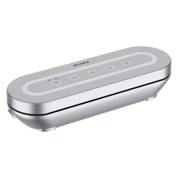 Aparat de vidat si sigilat alimente Heber®, 120W, 80kpa, functii vidare umed/uscata/soft, panou de comanda tactil, 30 cm bara de lipire Functie de Sigilare si Vidare Automata, Gri [2]
