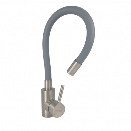 Baterie bucatarie MIXXUS SUS-011 REFL GRAY din otel inoxidabil [2]