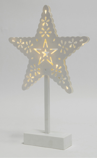 Decor pentru masă cu LED, brad, 4,5V [2]
