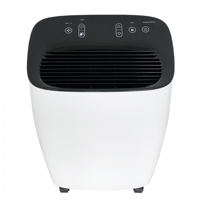 Dezumidificator Heber® 12 l /zi, cu rezervor de apa de 2l, blocare pentru copii, furtun de scurgere pentru drenaj continuu, eficient energetic D015C-12L [6]