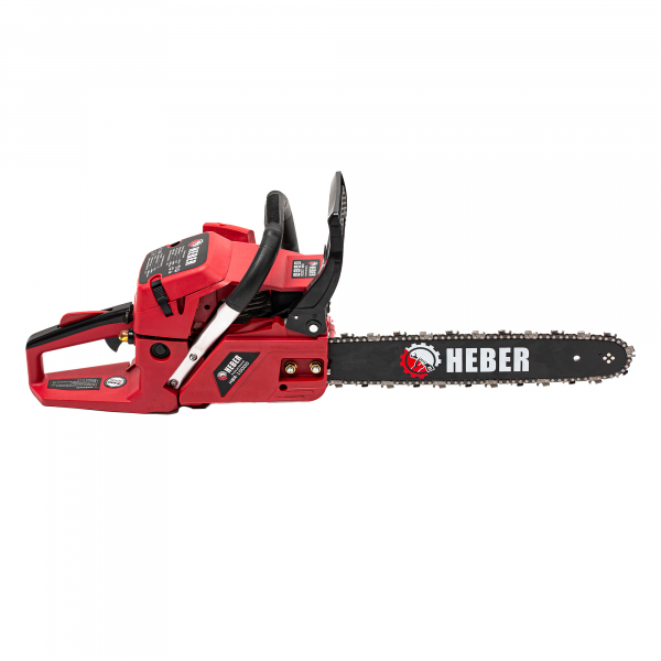 Drujba pe benzina HEBER®, 4cp, 52 cc, lama 40 cm 10000 rpm + accesorii incluse [4]