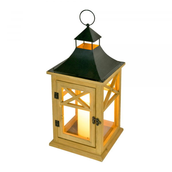 Felinar, lumânare cu LED, 1 buc LED portocaliu [3]