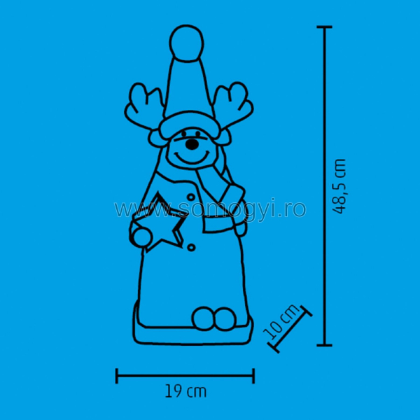 Figurină ceramică cu LED [2]