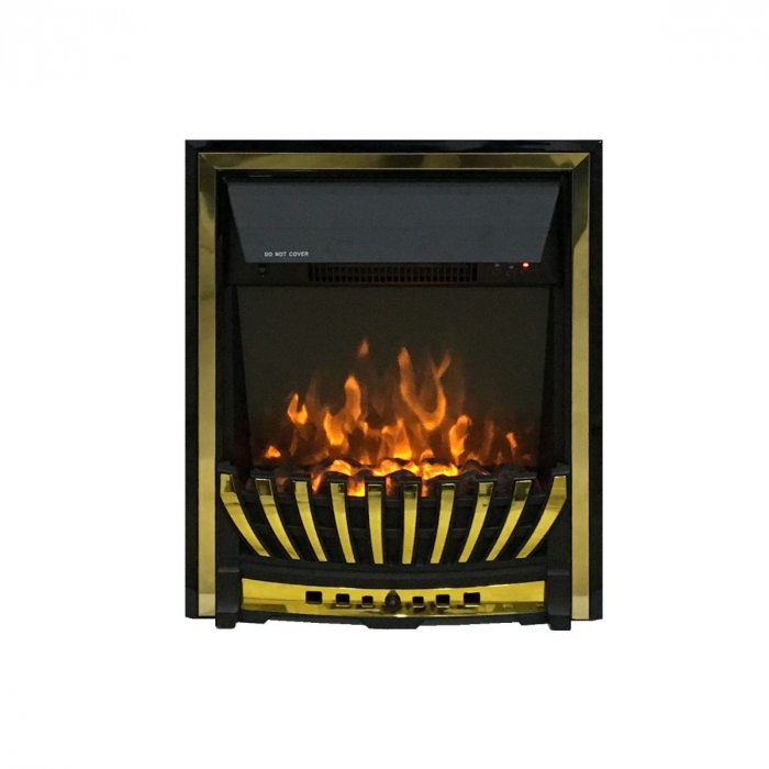 Focar electric incorporabil Meridian, Dimensiuni (IxLxA) 592*482*130 mm, Termostat, 2 trepte incalzire, Efect 3D [2]