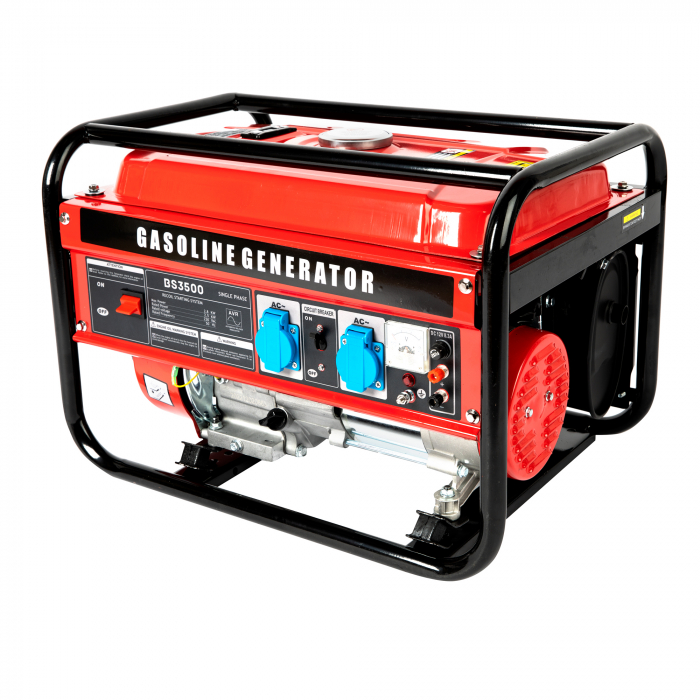 Generator pe benzina,HEBER®, 2800W, motor 4 timpi, autonomie 10 ore [17]