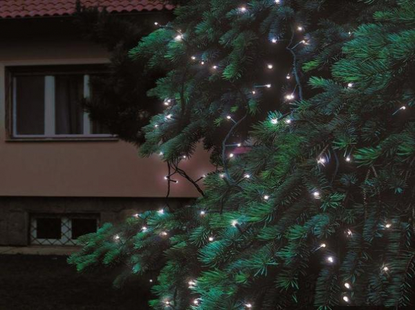 Ghirlanda inseriabila, 100 LED, alb, pentru exterior [5]