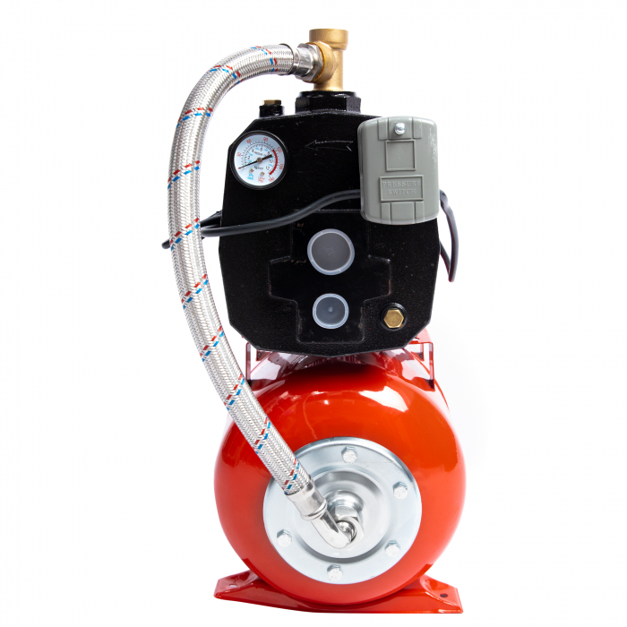 Hidrofor cu ejector, AUTODP505, Heber®, 1500 W, 60L/min, H60m, rezervor 24 litri, adancime absorbtie 40 m [9]