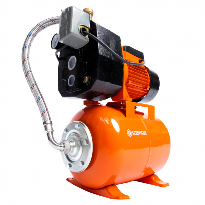 Hidrofor cu ejector, AUTODP505, Schumann®, 1500 W, 60L/min, H60m, rezervor 24 litri, adancime absorbtie 40 m [5]