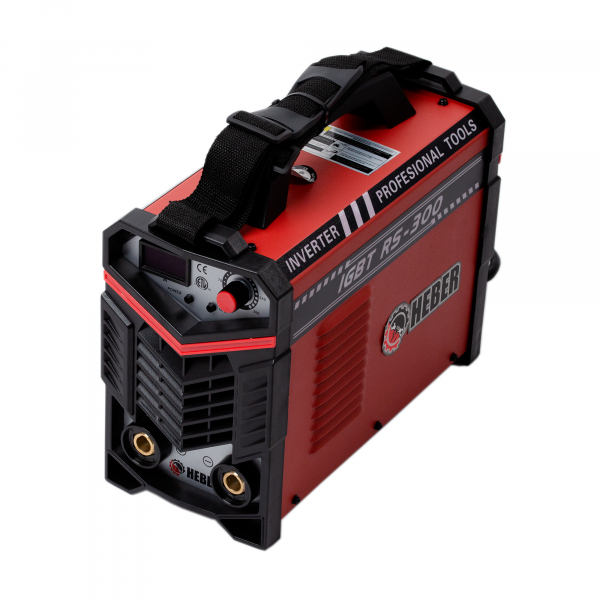 Invertor de sudura HEBER® RS-300, 300 A, electrod 1.6 - 5 mm, afisaj digital, lungime cabluri 3 metri + accesorii de sudura incluse [2]
