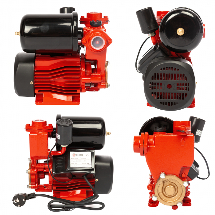 Mini hidrofor Heber®, PS170, 1L, putere 370W, debit 35l/min, H refulare 30m [13]