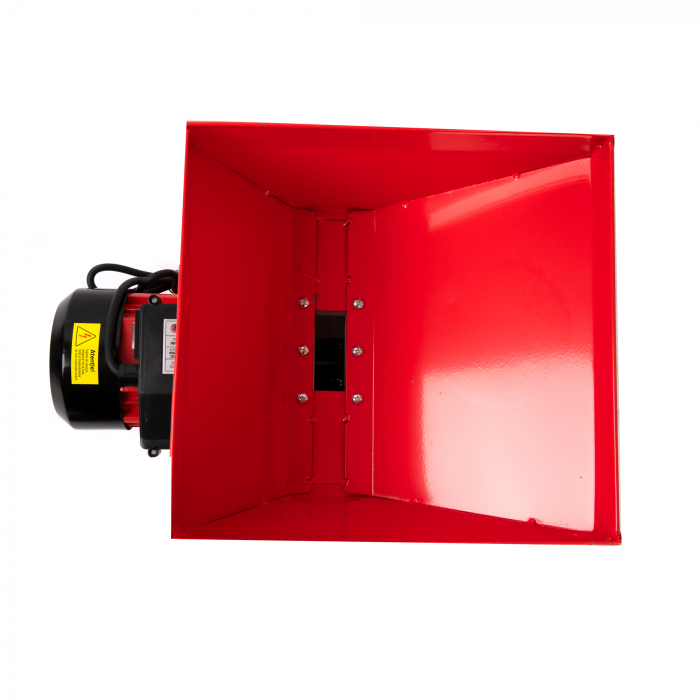 Moara electrica Heber®, 3.8 kw 3000 rpm motor 100% cupru, 300 kg/ora, cuva mare, 20 de ciocanele pentru cereale si stiuleti + sac, surubelnita, perie [8]