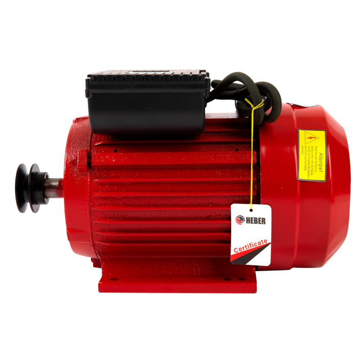 Motor electric monofazat, HEBER®, 4 KW 3000 RPM, 220 V [2]