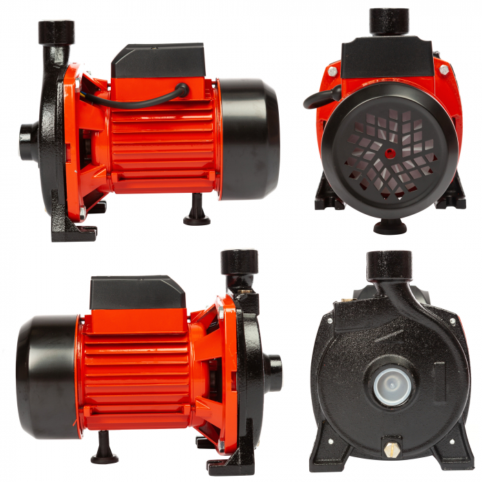 Pompa apa de suprafata, centrifugala, Heber®, CPM130, 500W, 2900rpm, inaltime de refulare 20 m, debit 80 l/minut [9]