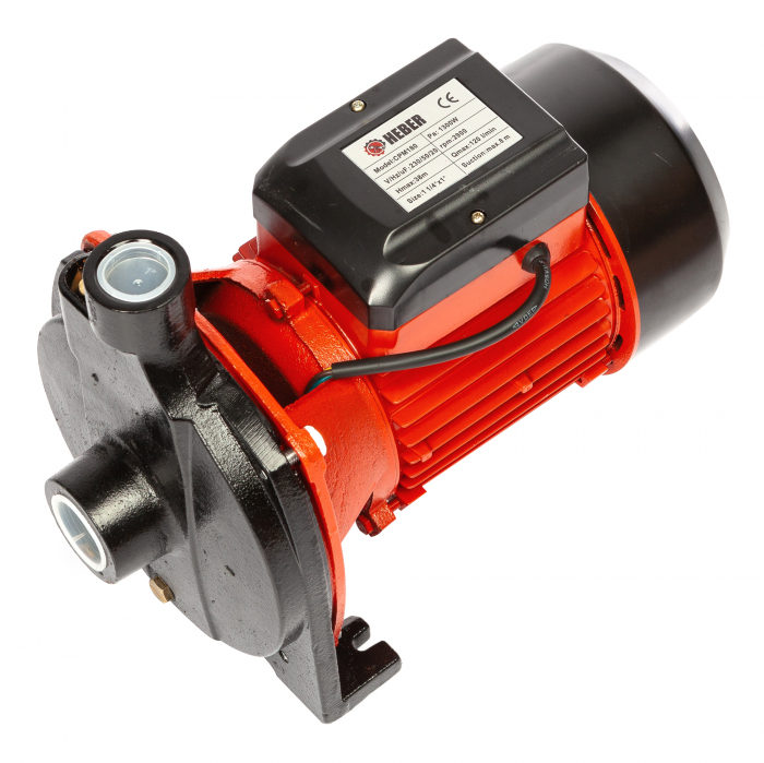 Pompa apa de suprafata, CPM 180, Heber® 1.1 KW, 120L/minut, racord 1", inaltime refulare 40 m [8]