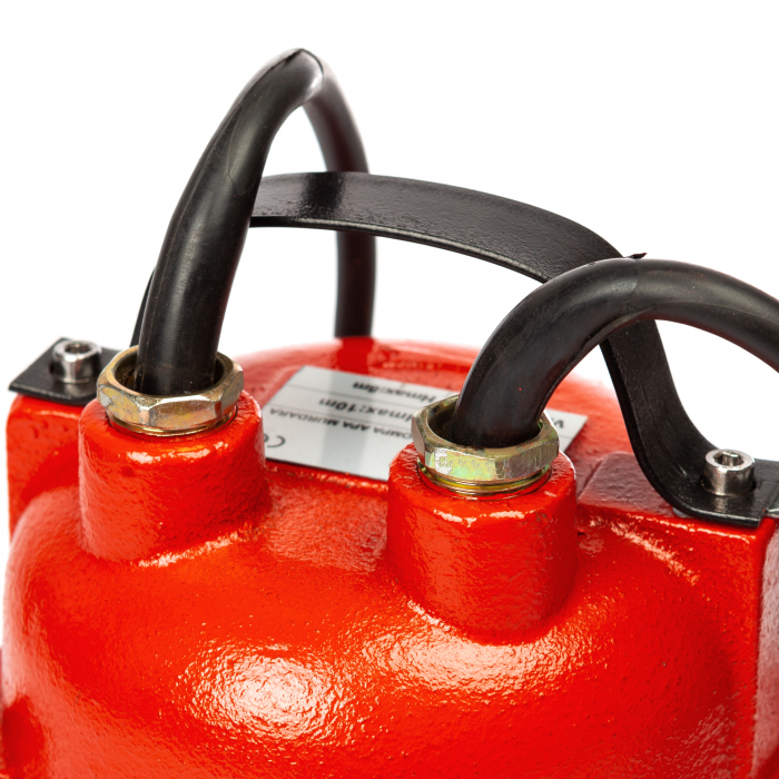 Pompa apa murdara cu tocator, Heber® WQCD10-10-0.75F, 750W, debit 80m3/h, H refulare 10m, submersibila [5]