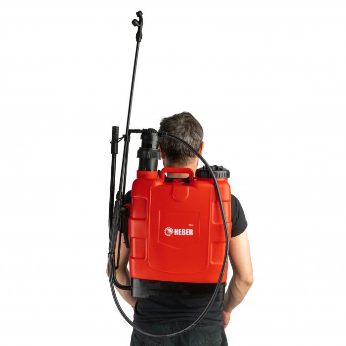 Pompa manuala de stropit cu presiune, Heber®,16 litrii cu duze incluse [2]