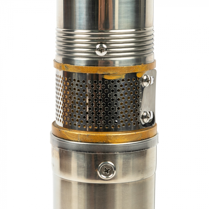 Pompa submersibila multietajata, de mare adancime Heber®, cu 16 turbine, 1100W, debit maxim 5000l/ora, diametru 80 mm [3]