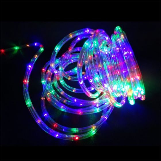 Rola led, furtun luminos de exterior, MULTICOLOR 20 m, alimentator inclus [5]