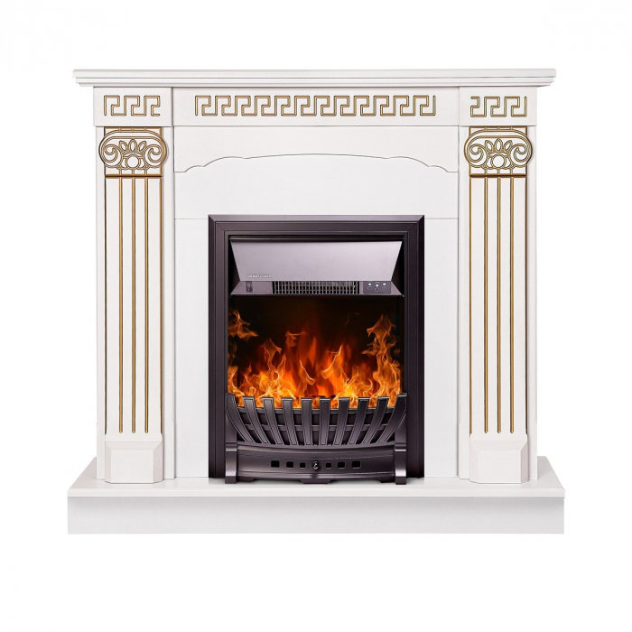 Semineu electric Calisto & Pluton, Dimensiuni (I*L*A) 1000x1100x330 mm, Efect 3D, Telecomanda, 2 trepte de putere [2]