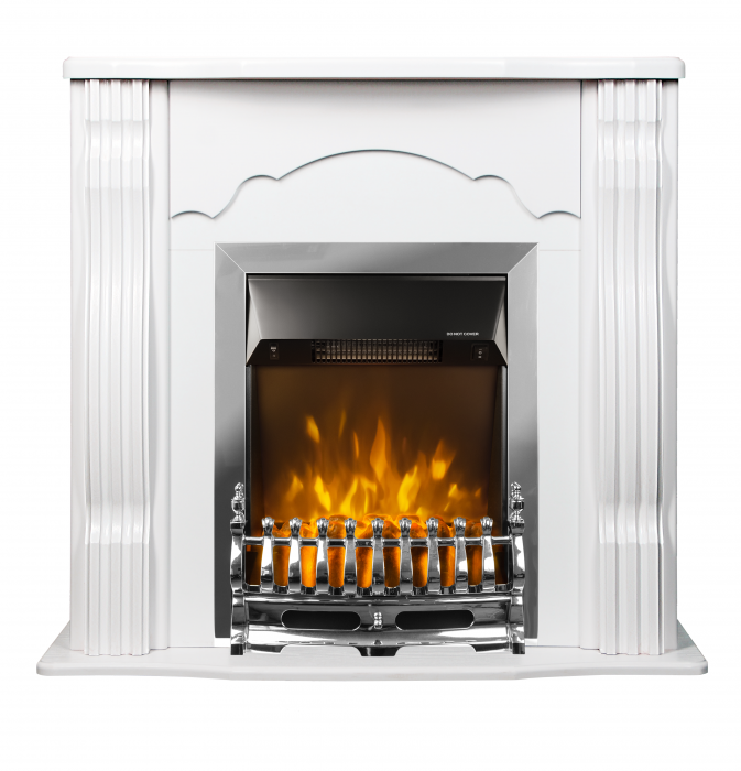 Semineu electric Clasic Alb & Galileo silver, Dimensiuni 893X950X330 mm [2]