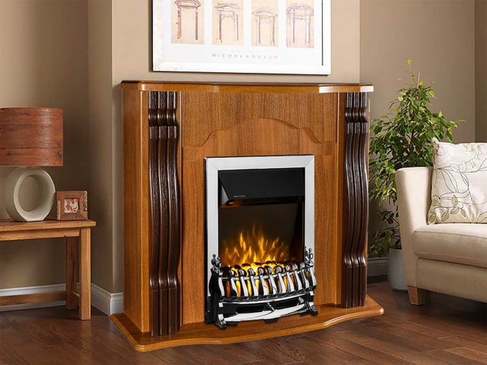 Semineu electric Clasic maro & Galileo silver, Dimensiuni (I*L*A) :893*950*330 mm [2]